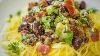 Mexican-Style Spaghetti Squash with Guacamole Mexican-Style Spaghetti Squash with Guacamole