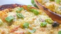 Cheesy Spinach & Garlic Stuffed Spaghetti Squash Cheesy Spinach & Garlic Stuffed Spaghetti Squash