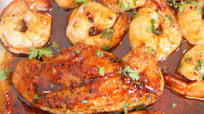 Jack Daniel's Chicken and Shrimp Jack Daniel's Chicken and Shrimp