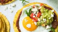 Black Bean Hummus Breakfast Tostadas Black Bean Hummus Breakfast Tostadas