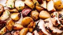 Roast Pork Tenderloin with Potatoes Roast Pork Tenderloin with Potatoes