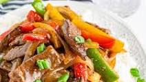 Simple Steak or Chicken and Peppers Stir Fry Simple Steak or Chicken and Peppers Stir Fry