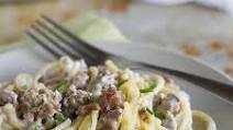 Beef and Blue Cheese Baked Spaghetti Beef and Blue Cheese Baked Spaghetti