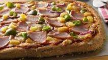 Hawaiian Whole Wheat Pizza Hawaiian Whole Wheat Pizza