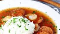 Slow Cooker Sausage and Shrimp Gumbo Slow Cooker Sausage and Shrimp Gumbo