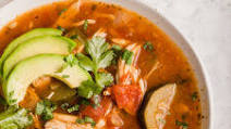 Instant Pot Chicken No-Tortilla Soup (Paleo, Whole30, Keto) Instant Pot Chicken No-Tortilla Soup (Paleo, Whole30, Keto)