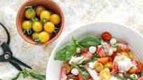 Lobster Caprese Salad Lobster Caprese Salad