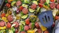 Healthy Sheet Pan Sausage and Veggies Healthy Sheet Pan Sausage and Veggies