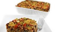 Absolutely Delicious, Skinny Beef and Bean Enchilada Casserole Absolutely Delicious, Skinny Beef and Bean Enchilada Casserole