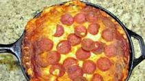 Cast Iron Deep Dish Pizza Cast Iron Deep Dish Pizza
