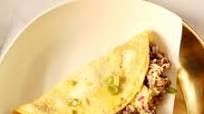 Keto Ground Beef Omelette Keto Ground Beef Omelette