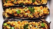 Vegetarian Stuffed Eggplant Recipe Vegetarian Stuffed Eggplant Recipe