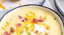 Cheesy Baked Potato Soup Cheesy Baked Potato Soup