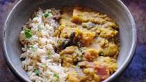 Instant Pot Red Lentil & Potato Curry (Vegan, Gluten-Free) Instant Pot Red Lentil & Potato Curry (Vegan, Gluten-Free)