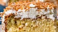 Toasted Coconut Tres Leches Cake Toasted Coconut Tres Leches Cake