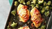 Sheet-Pan Chicken Parmesan Sheet-Pan Chicken Parmesan