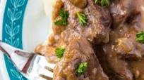 Instant Pot Low Carb Cube Steak and Gravy Instant Pot Low Carb Cube Steak and Gravy