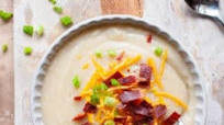 Baked Potato Cauliflower Soup Baked Potato Cauliflower Soup
