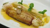 Roasted Flounder with Scampi Roasted Flounder with Scampi