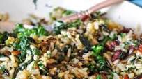 Kale Cranberry Curry Wild Rice (healthy, gluten-free, dairy-free, vegetarian) Kale Cranberry Curry Wild Rice (healthy, gluten-free, dairy-free, vegetarian)