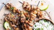 Grilled Pork Tenderloin Skewers Grilled Pork Tenderloin Skewers