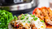 Crockpot Stuffed Peppers Recipe Crockpot Stuffed Peppers Recipe