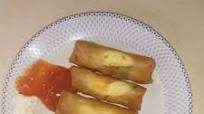 Lumpia isi sayur crispy diluar basah didalam Lumpia isi sayur crispy diluar basah didalam