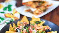 Homemade Loaded Chicken Nachos Recipe Homemade Loaded Chicken Nachos Recipe