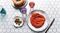 Muhammara (Turkish walnut-capsicum dip) Muhammara (Turkish walnut-capsicum dip)