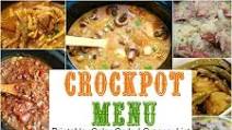 Crockpot Meals for the Week #1 Crockpot Meals for the Week #1