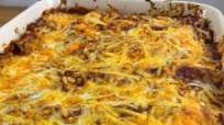 Beef Enchilada Casserole Beef Enchilada Casserole