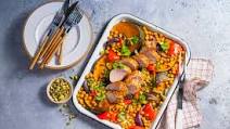 Moroccan Pork Tray Bake Moroccan Pork Tray Bake