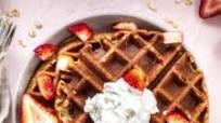 3-Ingredient Vegan Oatmeal Waffles 3-Ingredient Vegan Oatmeal Waffles
