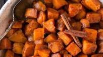 Roasted Sweet Potatoes with Cinnamon and Honey Butter Roasted Sweet Potatoes with Cinnamon and Honey Butter