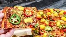 Pineapple Pepper Plant-based Pizza Recipe Pineapple Pepper Plant-based Pizza Recipe
