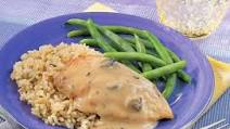 Creamy Mushroom-Garlic Chicken Creamy Mushroom-Garlic Chicken