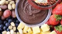 Chocolate Hummus Platter Chocolate Hummus Platter