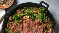 Skillet Steak with Mushroom Sauce Skillet Steak with Mushroom Sauce