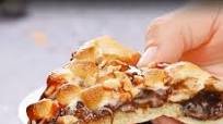 Nutella dessert pizza Nutella dessert pizza