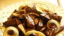 Beef / pork steak - filipino style Beef / pork steak - filipino style