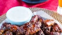 Crock Pot Sweet and Spicy Sticky Wings Crock Pot Sweet and Spicy Sticky Wings