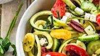 Greek Zoodle Salad Greek Zoodle Salad