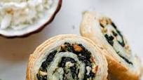 Spinach and Feta Pinwheels Spinach and Feta Pinwheels