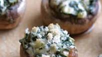 Easy Stuffed Mushrooms with Cream Cheese and Spinach Easy Stuffed Mushrooms with Cream Cheese and Spinach