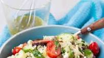 Greek Rice Salad with Lemon Vinaigrette Greek Rice Salad with Lemon Vinaigrette