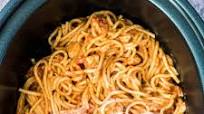 Slow Cooker Chicken Spaghetti Slow Cooker Chicken Spaghetti