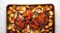 Oven Baked Pork Chops with Potatoes Oven Baked Pork Chops with Potatoes