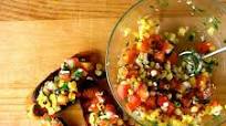 Grilled Corn and Pickled Shallot Bruschetta Grilled Corn and Pickled Shallot Bruschetta