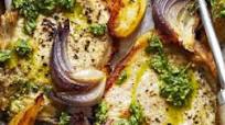 Pear and pork chop traybake | Asda Good Living Pear and pork chop traybake | Asda Good Living