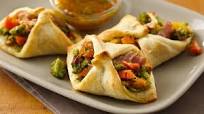 Mini Tuscan Vegetable Wraps Mini Tuscan Vegetable Wraps